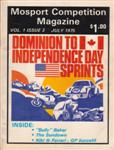 Programme cover of Mosport Park, 01/07/1975