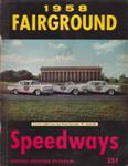 Programme cover of Nashville International Raceway, 1958