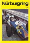 Cover of Nürburgring Magazine, 1972