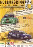 Programme cover of Nürburgring, 21/07/2002