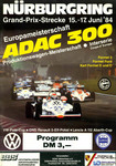 Programme cover of Nürburgring, 17/06/1984