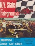 Programme cover of New York State Fairgrounds, 04/09/1972