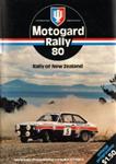 Programme cover of Rally New Zealand, 1980