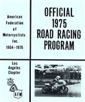 Programme cover of Ontario Motor Speedway, 09/1975
