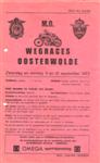 Programme cover of Oosterwolde, 10/09/1972