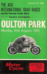 Programme cover of Oulton Park Circuit, 31/08/1970