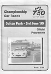 Programme cover of Oulton Park Circuit, 03/06/1995