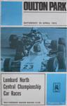 Programme cover of Oulton Park Circuit, 29/04/1972