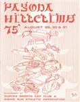 Programme cover of Pagoda Hill Climb, 31/08/1975