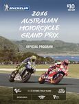 Programme cover of Phillip Island Circuit, 23/10/2016
