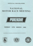 Programme cover of Pukekohe Park Raceway, 13/03/1994