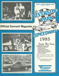 Programme cover of Riverside Park Speedway (MA), 29/06/1985