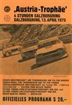 Programme cover of Salzburgring, 13/04/1975
