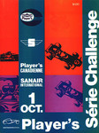 Programme cover of Sanair Super Speedway, 01/10/1972