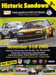 Programme cover of Sandown Raceway, 06/11/2005