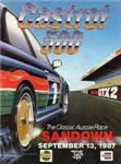 Programme cover of Sandown Raceway, 13/09/1987