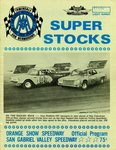 Programme cover of San Gabriel Valley Speedway, 14/07/1972