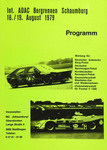 Programme cover of Schaumburg Hill Climb, 19/08/1979