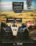 Programme cover of Sonoma Raceway, 24/08/2014