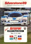 Programme cover of Silverstone Circuit, 14/05/1989