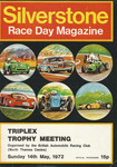 Programme cover of Silverstone Circuit, 14/05/1972