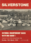 Programme cover of Silverstone Circuit, 14/03/1976