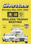 Programme cover of Silverstone Circuit, 28/05/1984