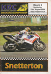 Programme cover of Snetterton Circuit, 15/08/2004