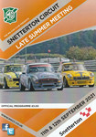 Programme cover of Snetterton Circuit, 12/09/2021