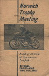 Programme cover of Snetterton Circuit, 28/06/1964