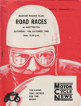 Programme cover of Snetterton Circuit, 15/10/1966