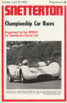 Programme cover of Snetterton Circuit, 28/06/1970