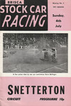 Programme cover of Snetterton Circuit, 04/07/1971