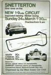 Programme cover of Snetterton Circuit, 24/03/1974