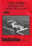 Programme cover of Snetterton Circuit, 05/07/1987