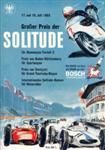 Programme cover of Solitude, 18/07/1965
