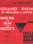 Programme cover of Spa-Francorchamps, 17/07/1949