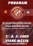 Programme cover of Staré Mesto, 08/05/2005