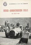 Programme cover of Susa-Moncenisio Hill Climb, 22/07/1951