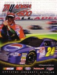 Programme cover of Talladega Superspeedway, 22/04/2001