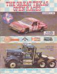 Programme cover of Texas World Speedway, 14/11/1982