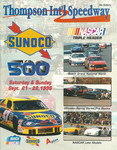 Programme cover of Thompson International Speedway, 22/09/1996