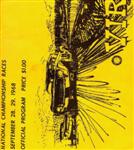 Programme cover of Virginia International Raceway, 29/09/1968
