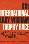 Programme cover of Wigram Airfield, 19/01/1963