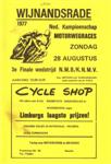 Programme cover of Wijnandsrade, 28/08/1977