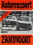 Programme cover of Zandvoort, 19/05/1974