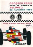 Programme cover of Zeltweg Airfield, 22/08/1965