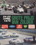Programme cover of Zolder, 25/04/1976