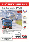 Programme cover of Zolder, 16/09/1990