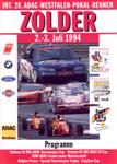 Programme cover of Zolder, 03/07/1994